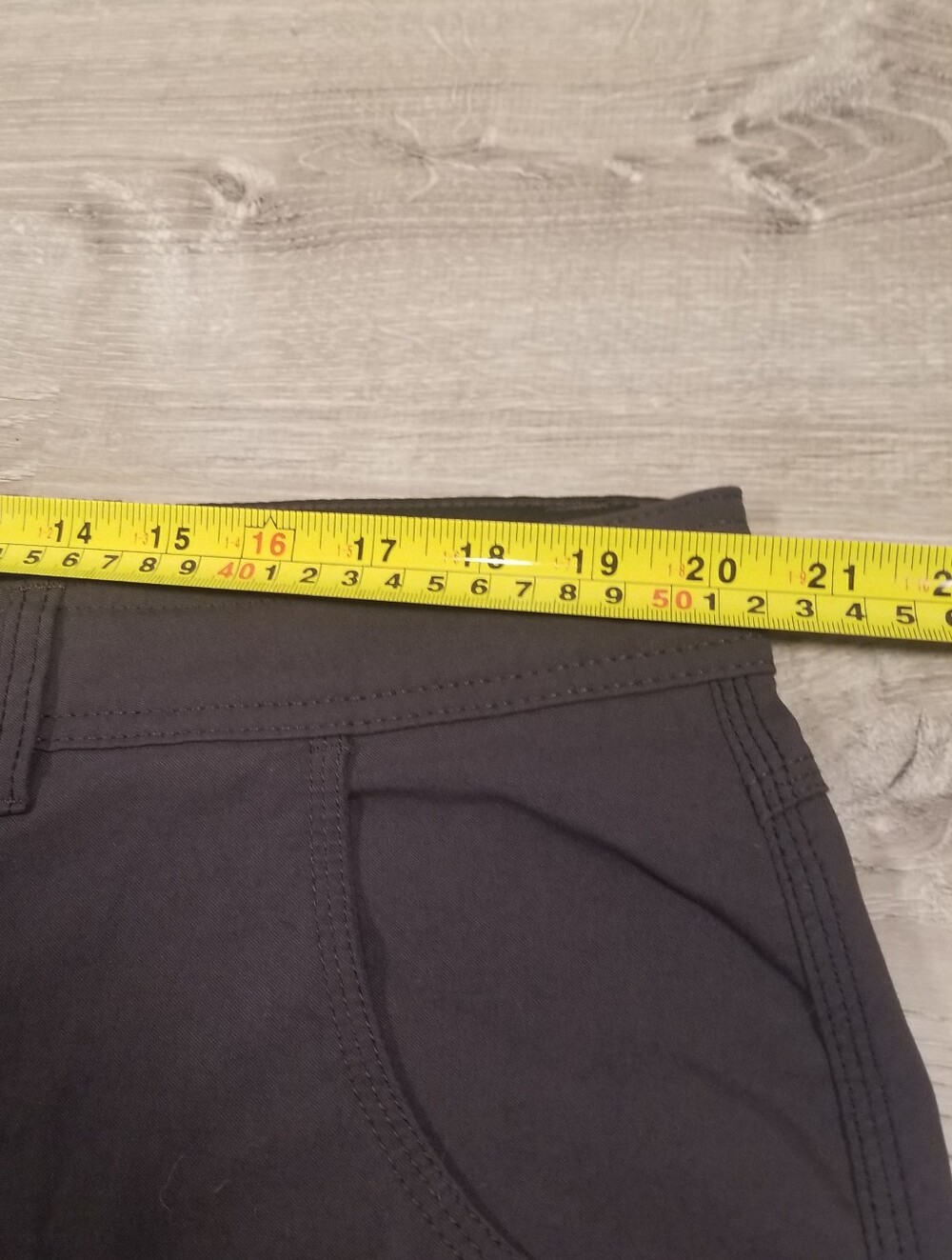 Prana Stretch Zion Cargo Shorts Mens Size 40x10 Dark Gray Hiking Outdoor Casual - Picture 7 of 9